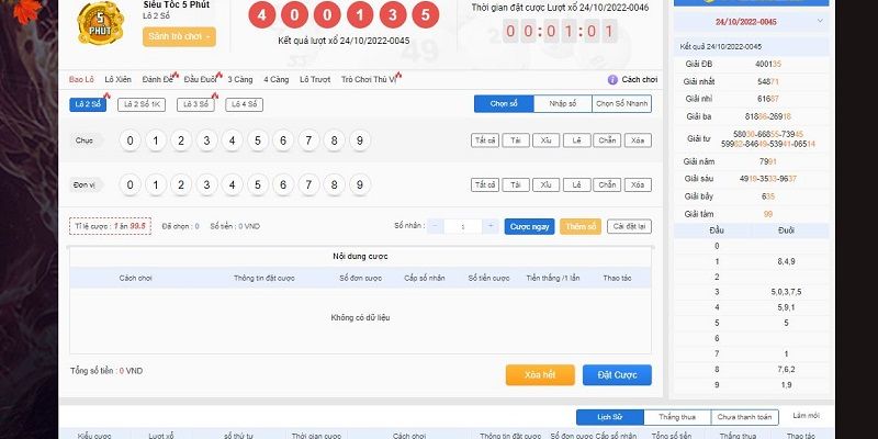 Hướng dẫn chơi xổ số online chi tiết
